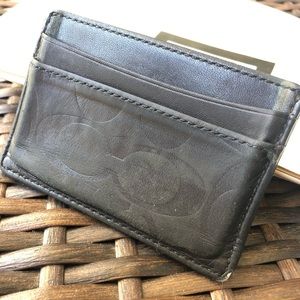 Coach I.D. & Credit Card Case